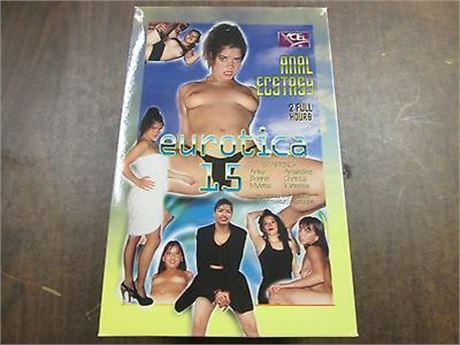 Eurotica 15 Anal Ecstasy Aniko Amandine Xcel Video Adult VHS 062625WVHS-DLIST