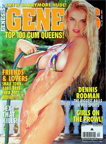 Genesis Magazine Dennis Rodman & Candy May 1999 No.20 082125RP2-