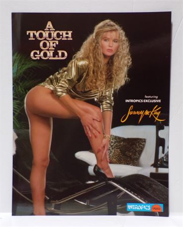 Sunny McKay in A Touch of Gold, Intropics 1990 Video Slick Ad Sheet ASO1-107