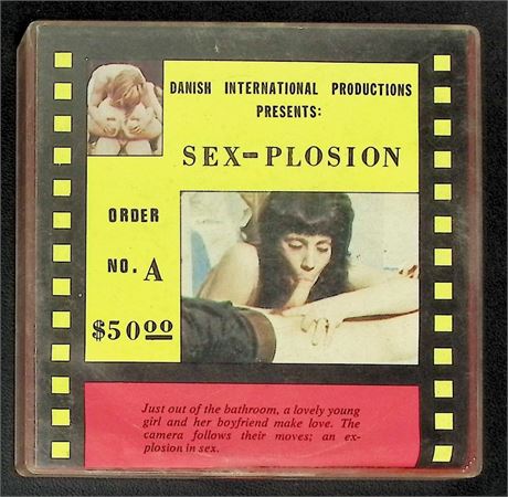 Sex-Plosion #A Regular 8mm Film Reel Vintage 082525AKVHS2