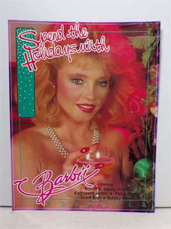 Spend the Holidays with Barbii, Cinderella 1987 Promo Slick Ad Sheet 051925WP-50