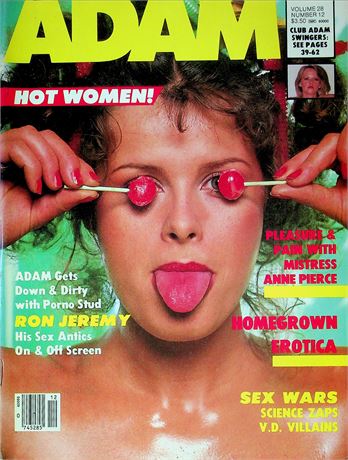 Adam Magazine Ft. Ron Jeremy & Suzanne December 1984 060725RP