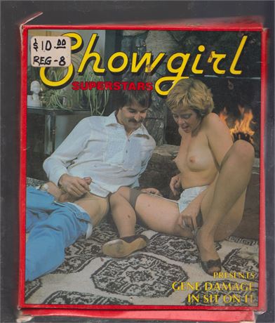 Showgirl Superstars SG-156 Sit On It, Gene Damage, Regular 8mm Film Reel Vintage 071425AVHS