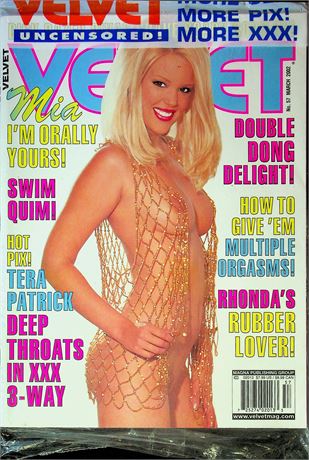 Velvet Magazine Ft. Mia & Tera Patrick March 2002 No.57 061225RP-