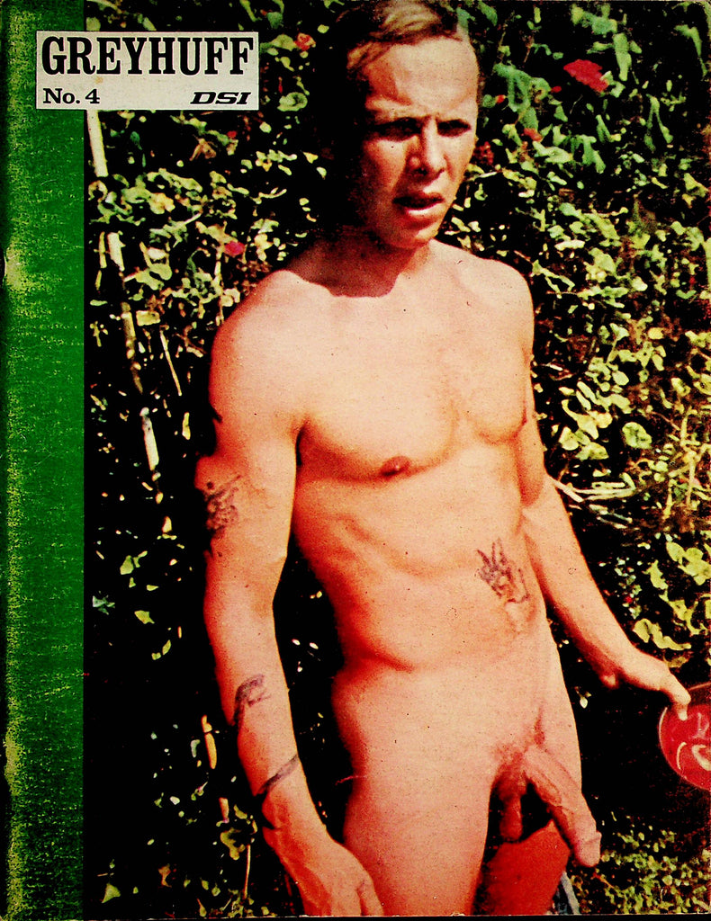 Greyhuff Magazine  Male Nude Models  #4  1960's    072823lm-p