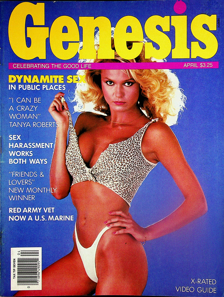 Genesis Magazine centerfold Girl Jackie  April 1983    070224lm-p2