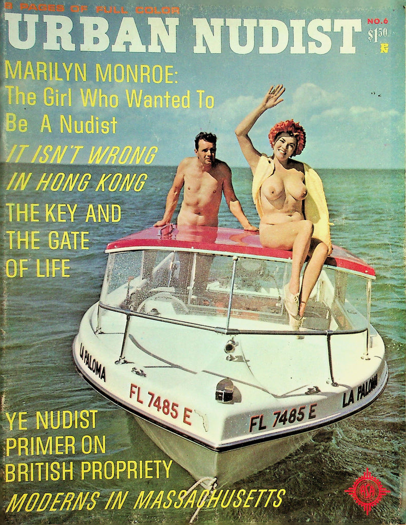 Urban Nudist Magazine  Marilyn Monroe The Girl Who Wanted To Be A Nudist   vol.1 #6  June 1963   102126lmp-GSC