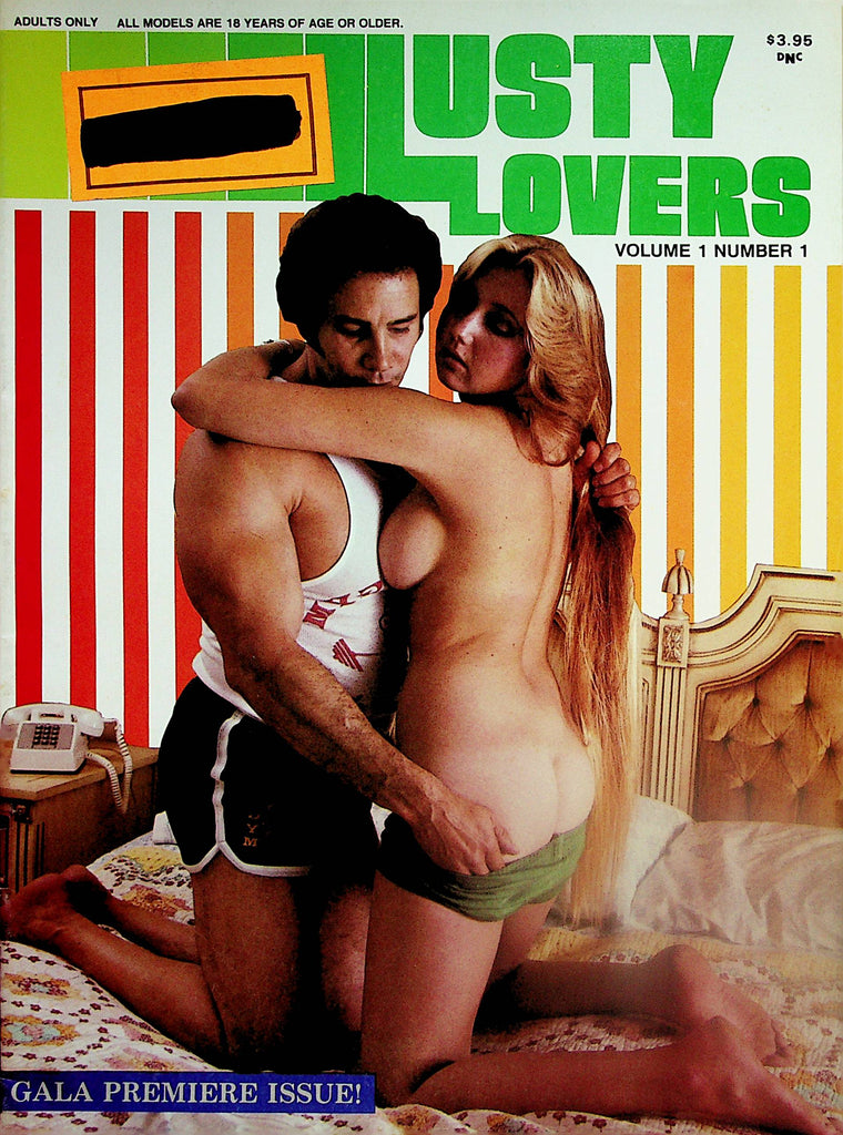 Lusty Lovers Magazine   Couch Creamers / Hot Licks  vol.1 #1  1984  042624lm-p
