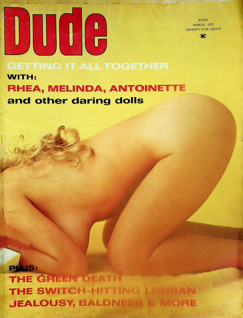 Dude Magazine   Rhea, Melinda, Antoinette & More!  March 1972  111625lm-p