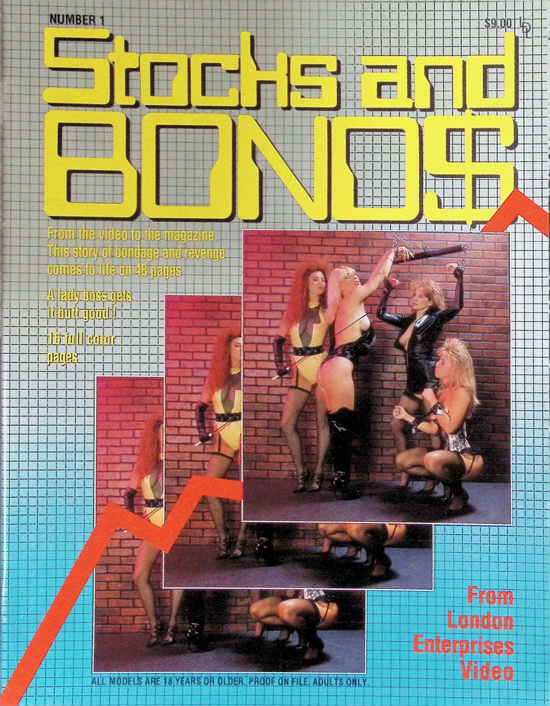 Stock and Bonds Magazine Number 1 1980s A Lady Boss Gets it Good 091226LLP