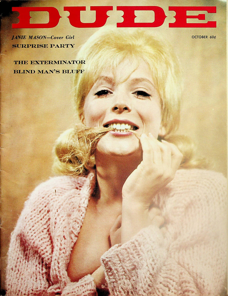Dude Magazine  Covergirl Janie Mason  October 1965    110425lm-p