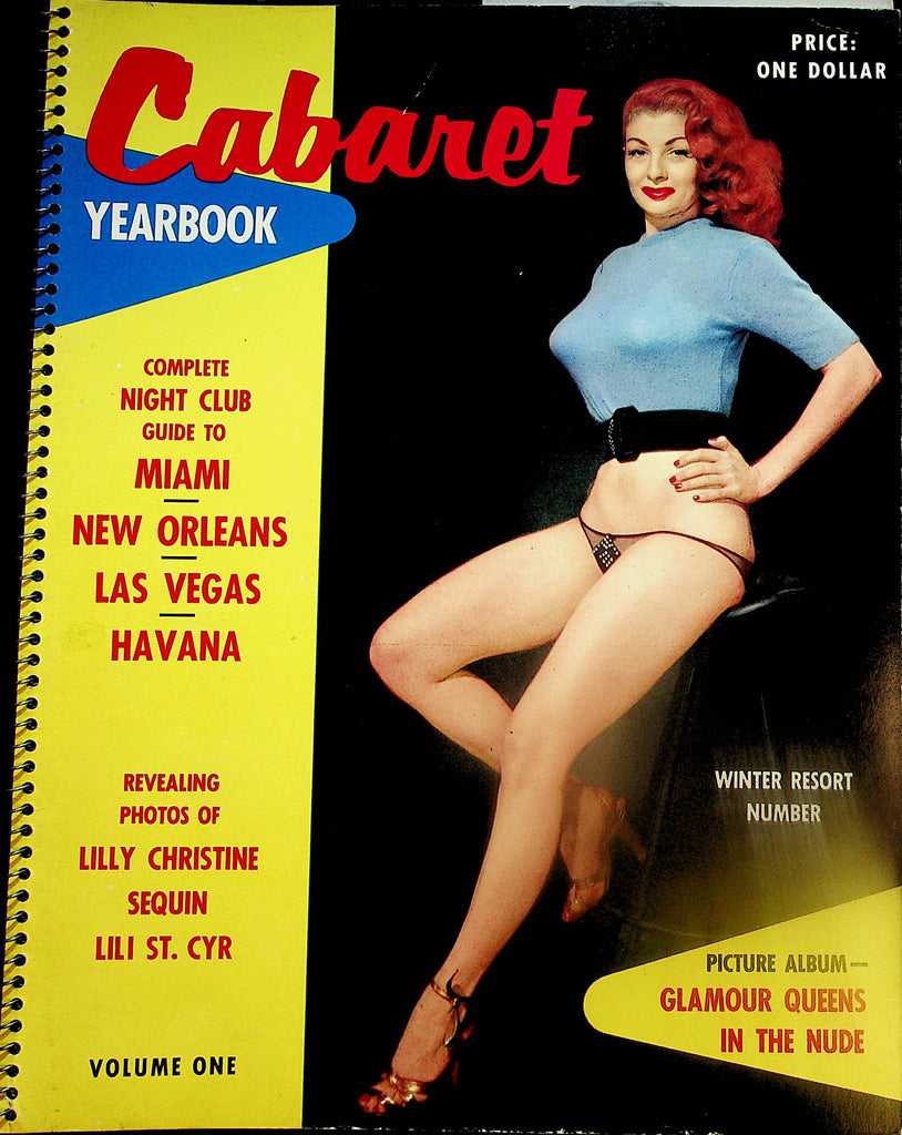 Cabaret Yearbook Magazine  Lilly Christine / Lili St. Cyr  vol.1  1960's    050926lmp