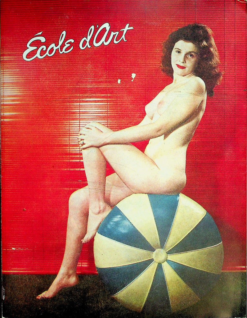 'Ecole d'Art Vintage Magazine   Nude Photographic Models  no. vol.  1950's   092826lmp-GSC