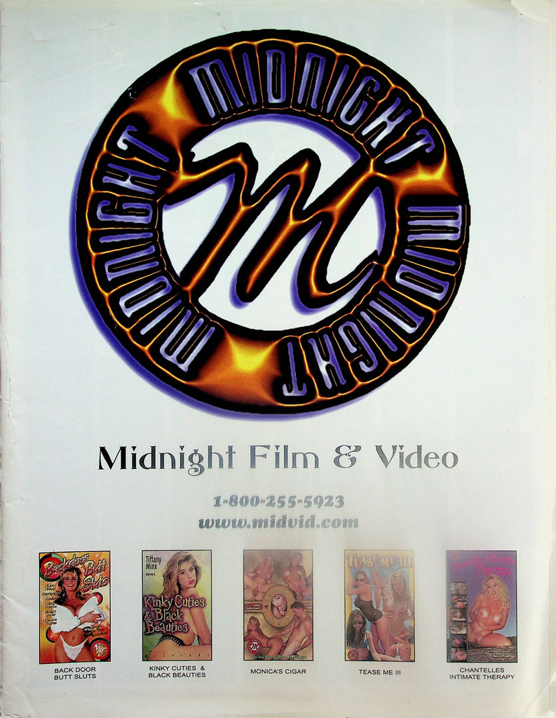 Midnight Film & Video Adult Catalog  1980's   051525lm-p