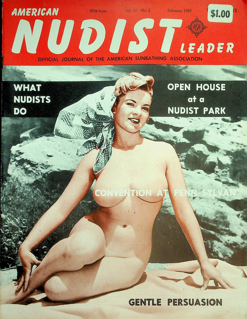 American Nudist Leader  Open House At A Nudist Park / Convention At Penn Sylvan  February 1960    072326lmp-GSC