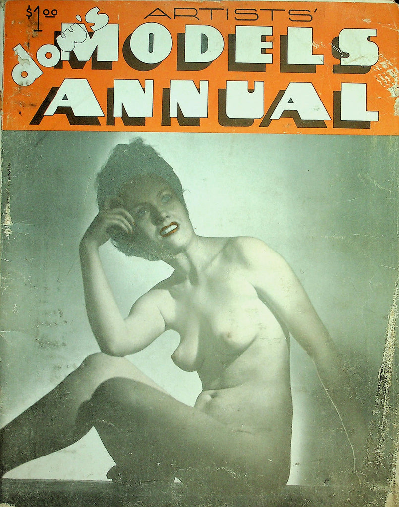 Artists Models Annual Magazine  Beautiful Nude Models  1950's   072226lmp-GSC