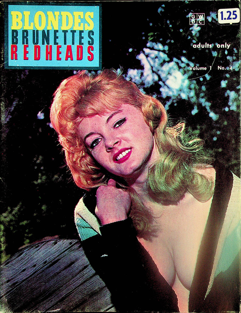 Blondes Brunettes Redheads Magazine  vol.1 #4  1961    041324lm-p