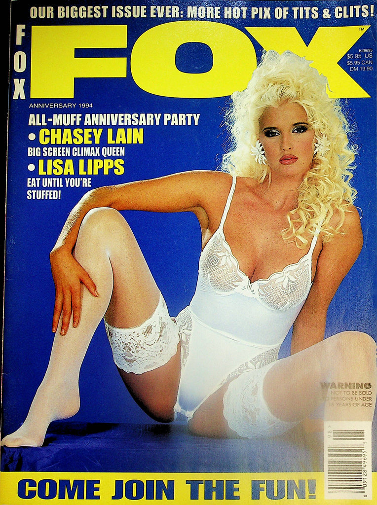 Fox Magazine   Chasey Lain / Lisa Lipps  Anniversary 1994   072624lm-p2