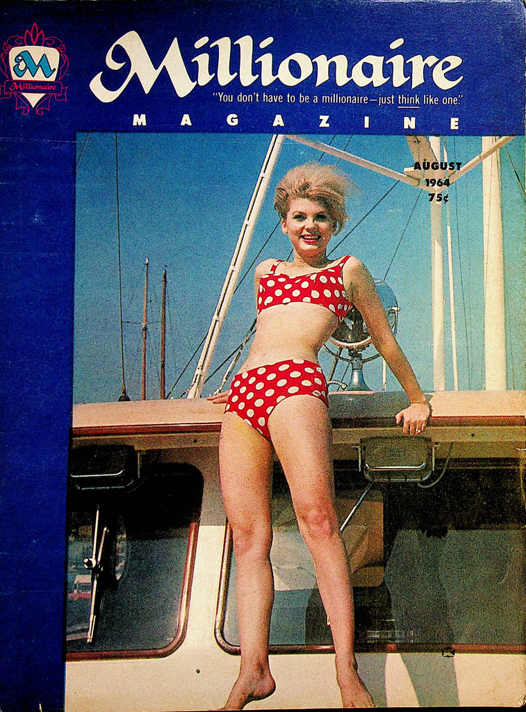 Millionaire Magazine    Covergirl Kitty Bussey  August 1964     051223lm-p