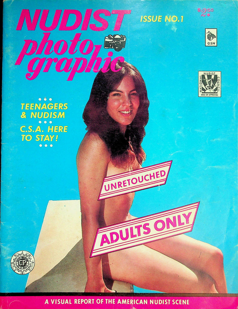 Nudist Photo Graphics Magazine   Central Sunbathing Association/ 18+ Teens & Nudism  #1  July-Sept 1967     070126lmp-GSC