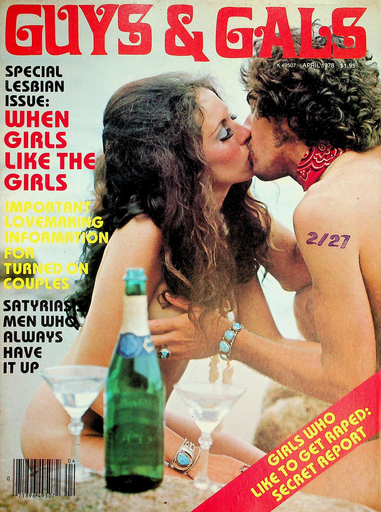 Guys & Gals Magazine  Special Lesbian Issue / Lovemaking Information For Turned On Couples  April 1978     031926lmp