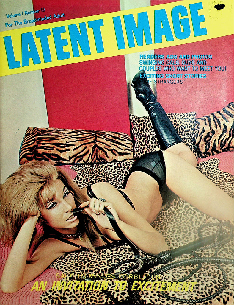 Latent Image Contact Magazine  Personal Ads / Short Story: The Strangers vol.1 #13  1970  by HOM      032724lm-p2