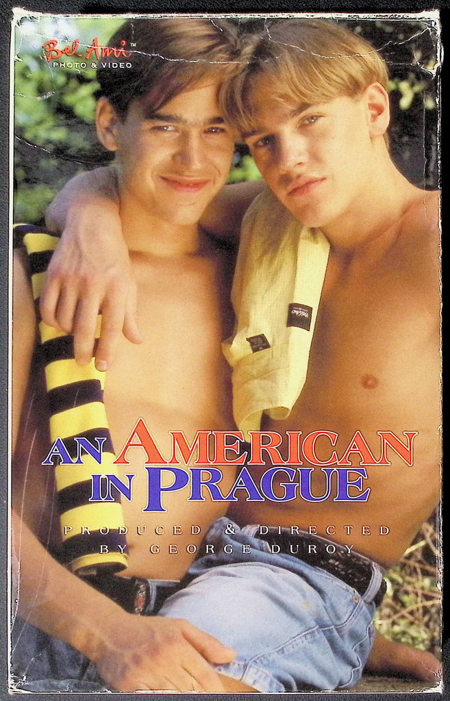 An American In Prague Belami Photo & Video, Inc. Gay VHS 1997 100424JKVHS