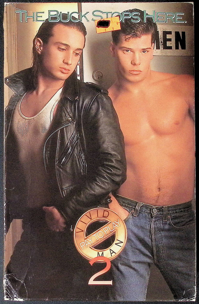 Pay To Play 2 Peter Wilder Alex Stone Vivid Video Inc. Gay VHS 1990 092524JKVHS2