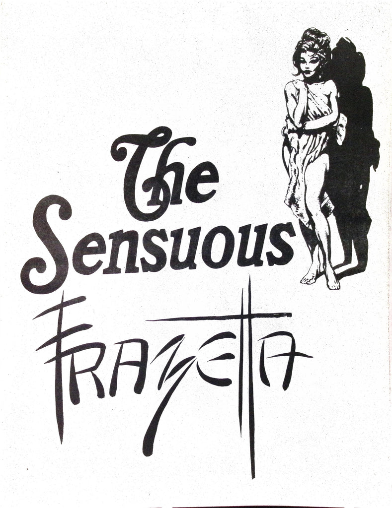 The Sensuous Frazetta 1979 paperback Illustrated Adult Art Unbound Book/Magazine 101226AMP-