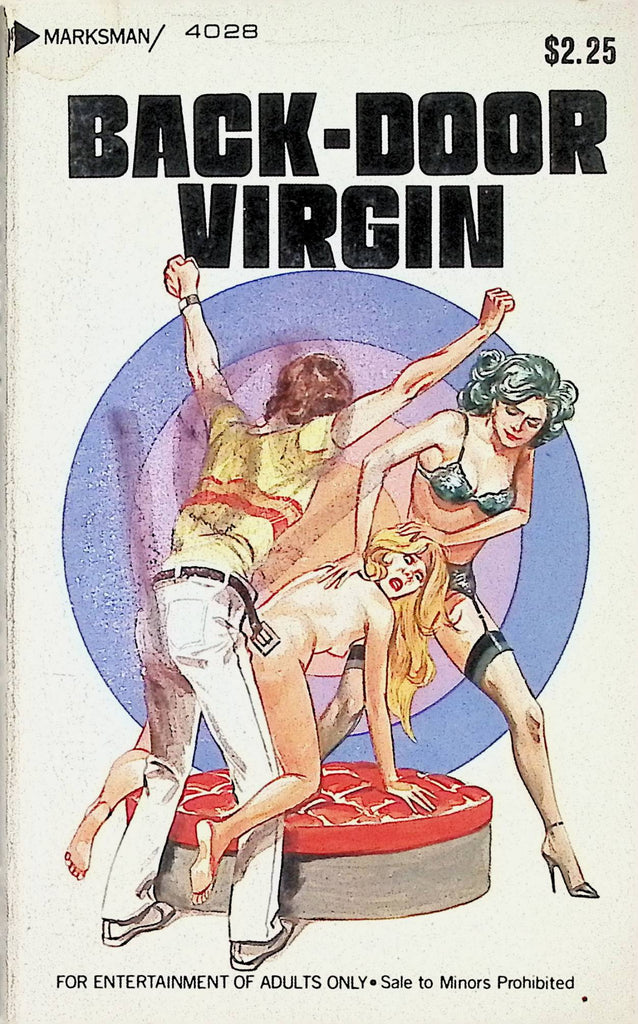Back Door Virgin by Edward Richey M4028 Marksman 4028 1975 Star Distributors Adult Erotic Paperback Novel-071524AMP