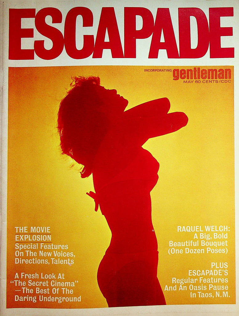Escapade Vintage Magazine  Racquel Welch  May 1967    051323lm-p