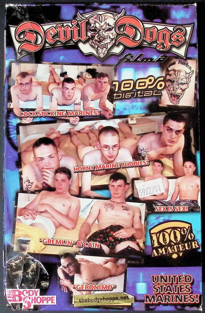 Devil Dogs The Body Shoppe Gay VHS 2001 101124JKVHS4