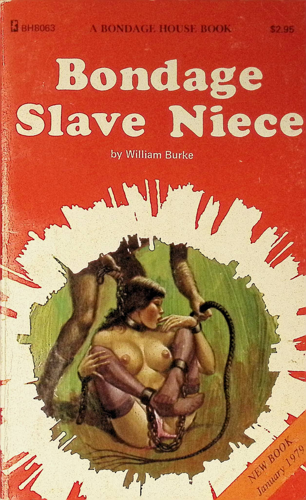 Bondage Slave Niece by William Burke January 1979 BH8063 A Bondage House Book Greenleaf Classics Adult Paperback Novel 080625AMP