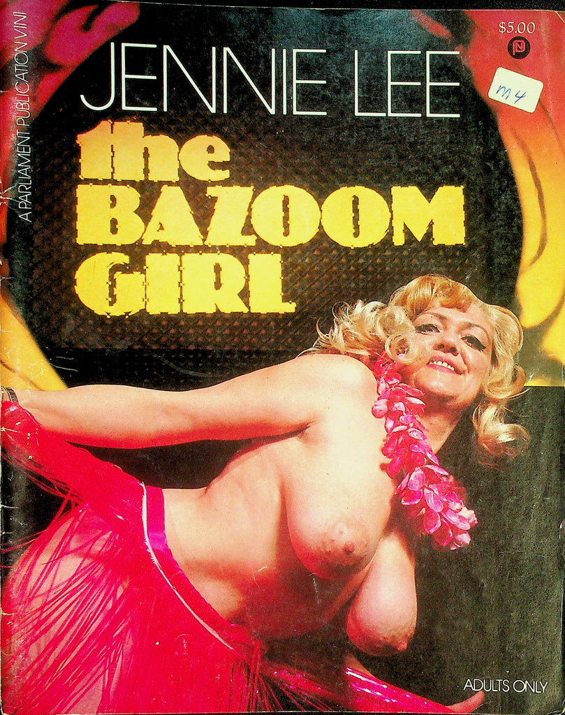 Jennie Lee The Bazoom Girl Magazine  The Stripper's Stripper  vol.1 #1  1970's  Parliament   090226lmp-GSC
