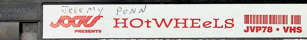 Hot Wheels JVP78 Troy Halston Ethan Michael-Ayer Jocks Gay Male VHS 100324AMPVHS