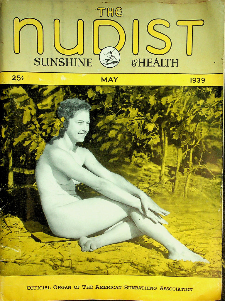 The Nudist Sunshine & Health Magazine  The Club On The Azure Coast Of France  May 1939    080526lmp-GSC