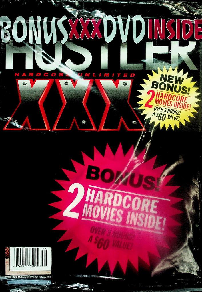 Hustler Hardcore XXX Magazine  #53 w/DVD new/sealed 2008    112525lmp