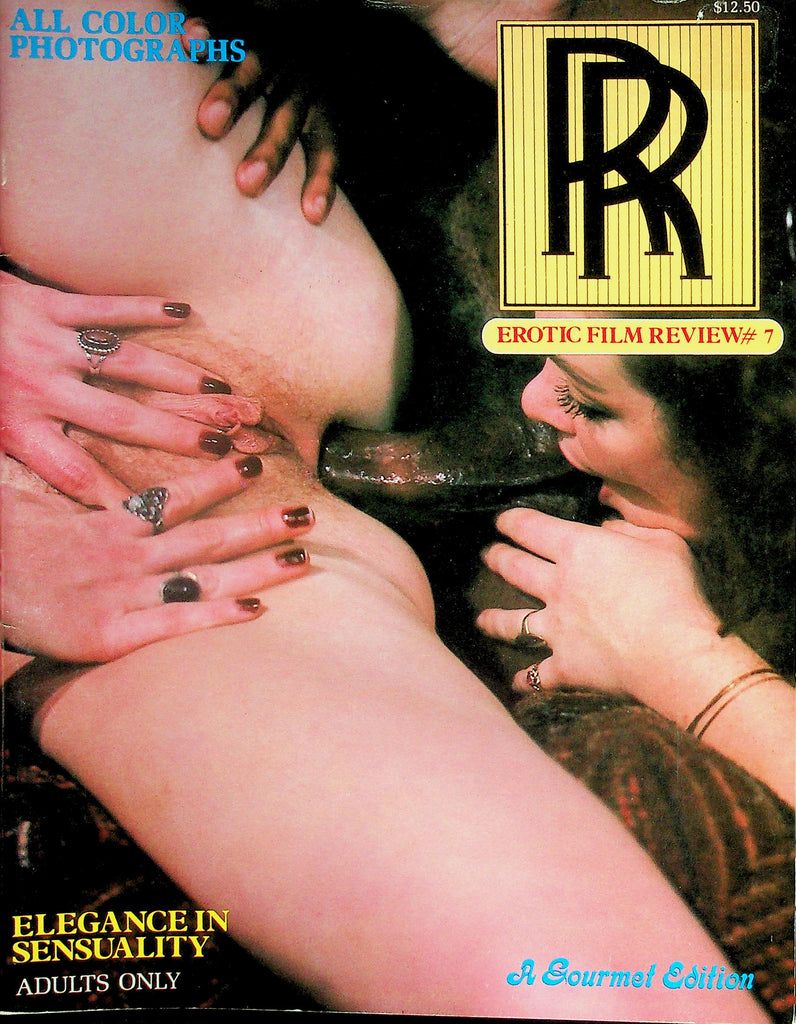 RR Erotic Film Review Magazine Cum One, Cum All Starring Sue Nero  #7 1980's  Gourmet Edition    101726lmp-GSC