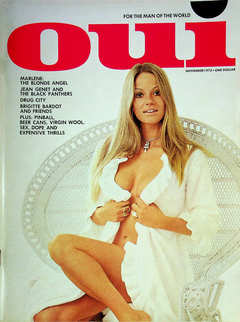 OUI Magazine Marlene & Jean Genet November 1972 010425RP