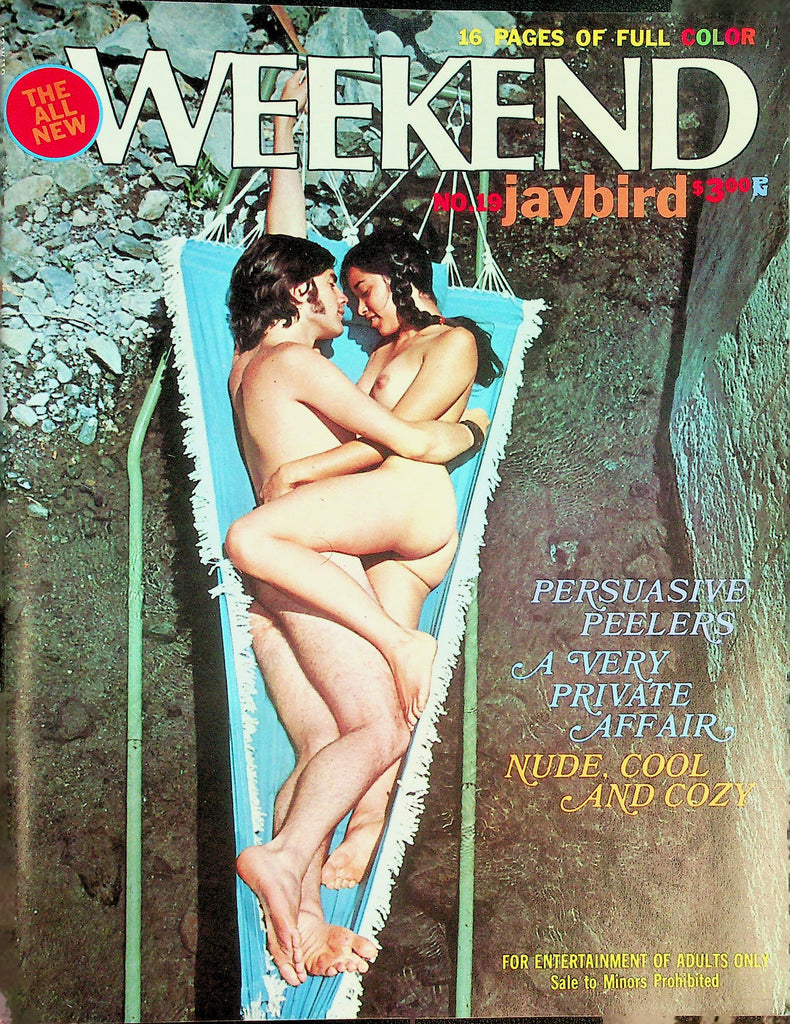 Weekend Jaybird Nudist Magazine  A Very Private Affair / Nude Cool And Cozy  #19  1970    082026lmp-GSC
