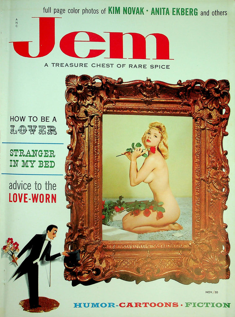 Jem Magazine  Kim Novak / Anita Ekberg / Jayne Mansfield / How To Be A Lover  November 1956    050726lmp