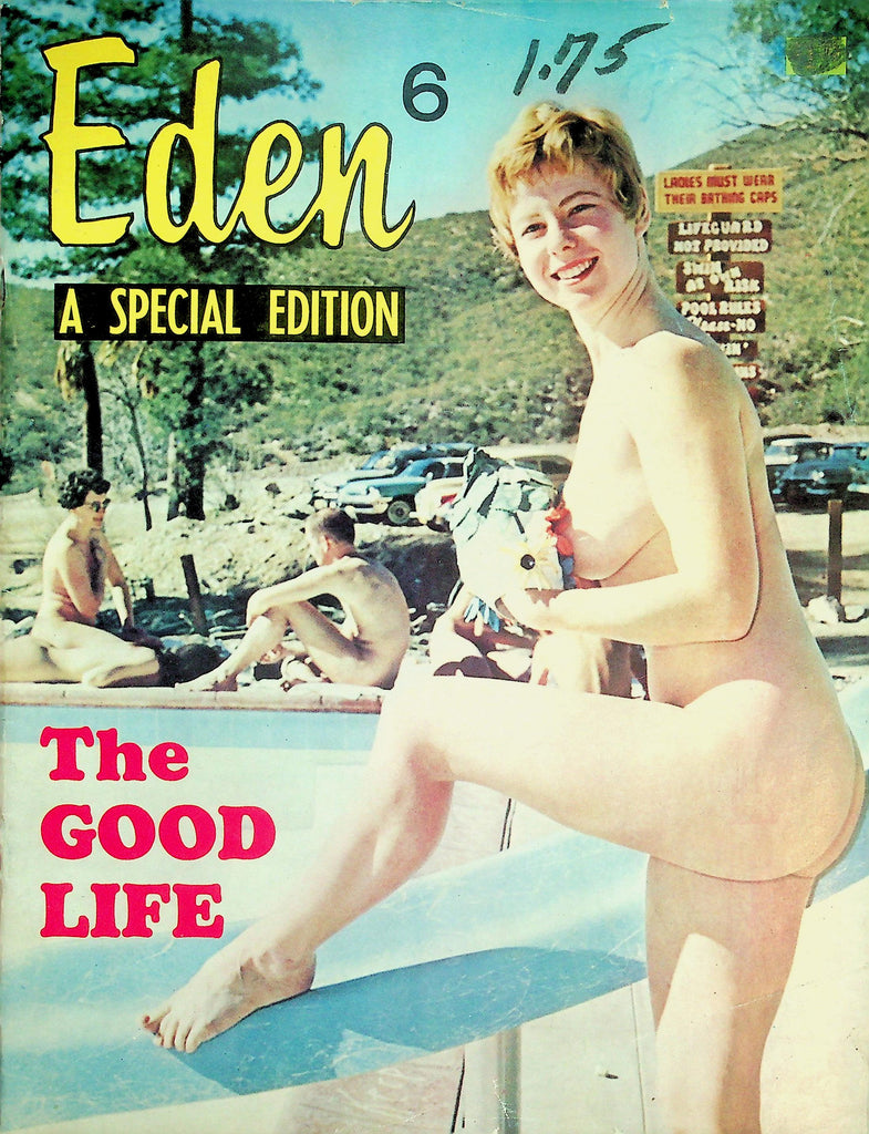 Eden Nudist Magazine  Special Edition - The Good Life / Covergirl Karen #6 1961      090926lmp-GSC
