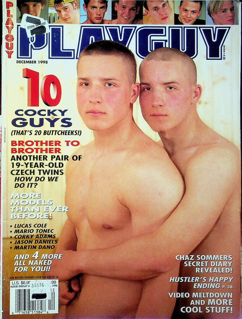 Playguy Gay Magazine Ft. Lucas Cole & Mario Tonec December 1998 052425RP