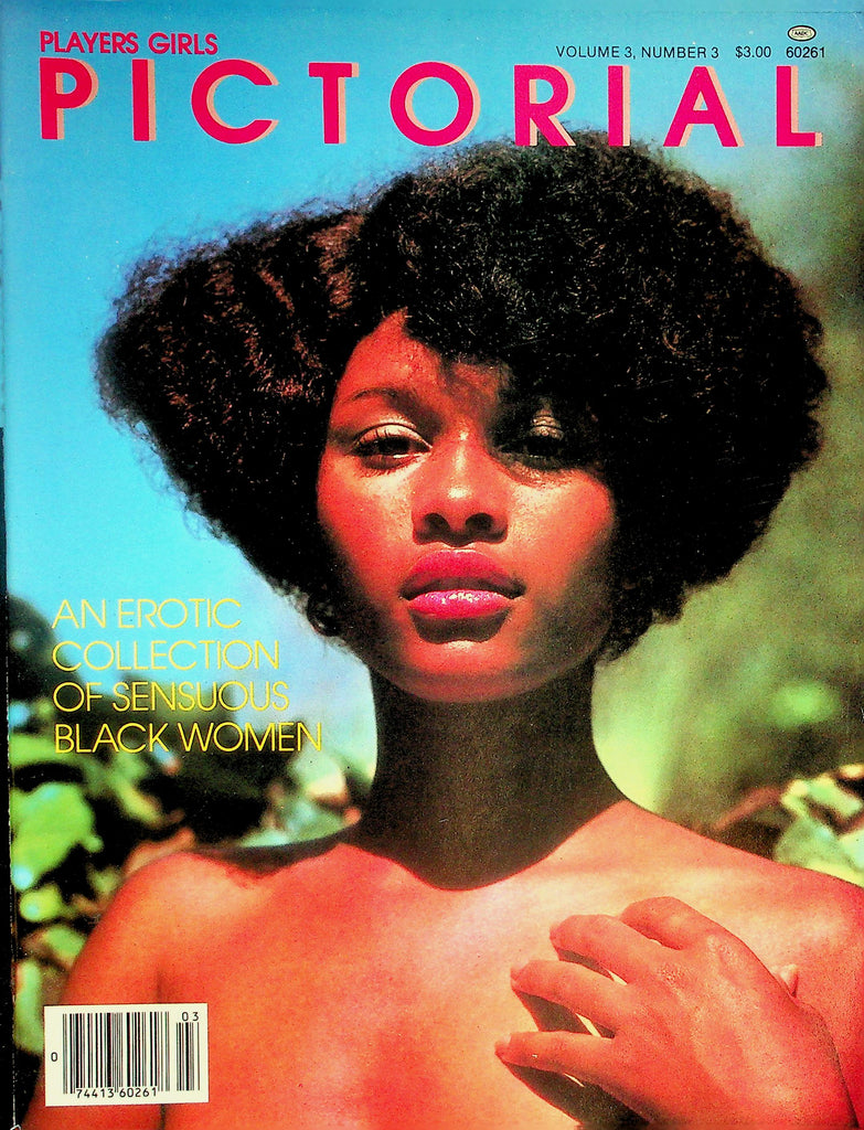 Players Girls Pictorial Magazine  Sensuous Black Women - Covergirl  Dee & More Beauties ! vol.3 #3 1981       101526lmp-GSC