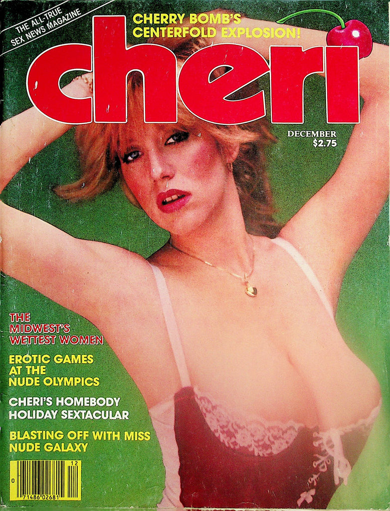 Cheri  Magazine  Covergirl Cherry Bomb & Her Centerfold Explosion!  December 1980   113024lm-p2