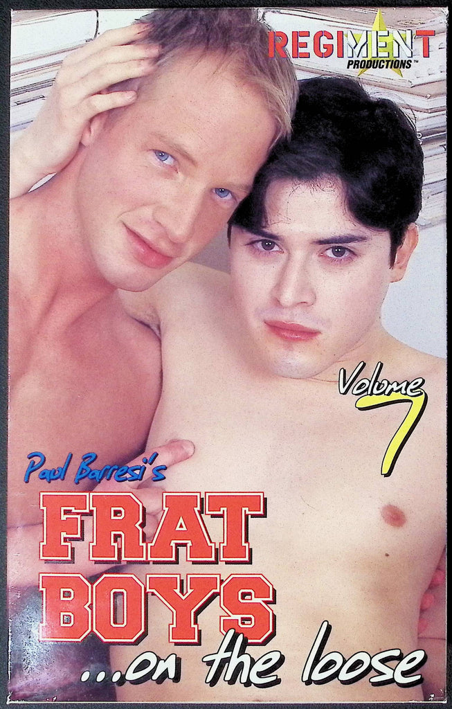 Paul Barresi's Frat Boys...On The Loose Volume 7 Regiment Productions Gay VHS 2003 100824JKVHS3