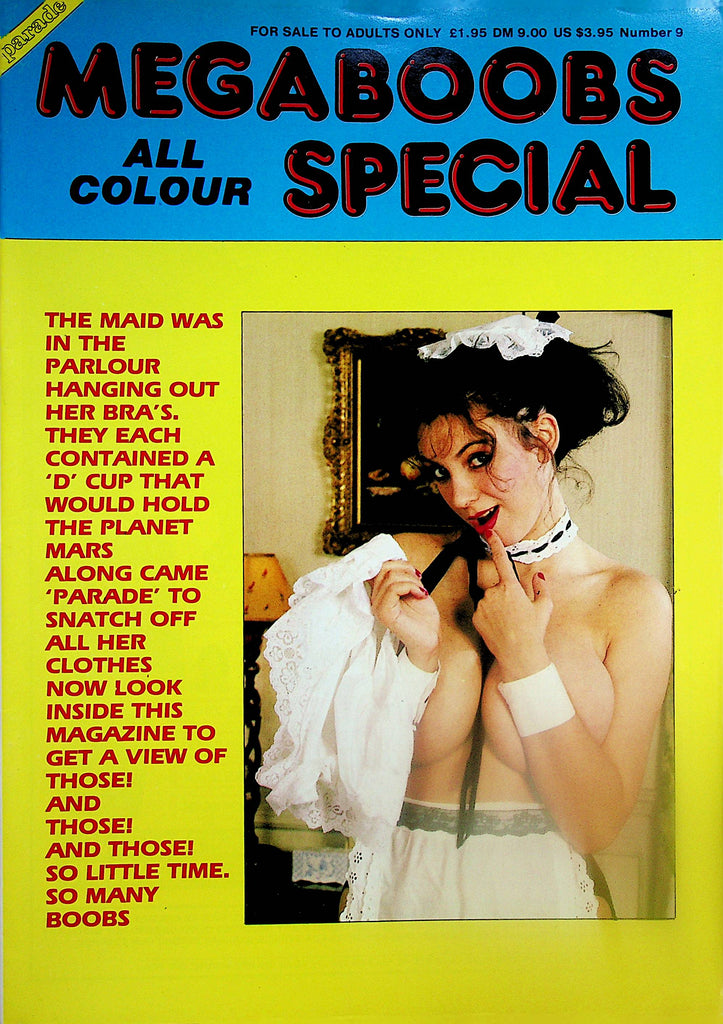 Parade Mega Boobs Special Magazine  Terry, Ursula & More #9  1990     030625lm-p