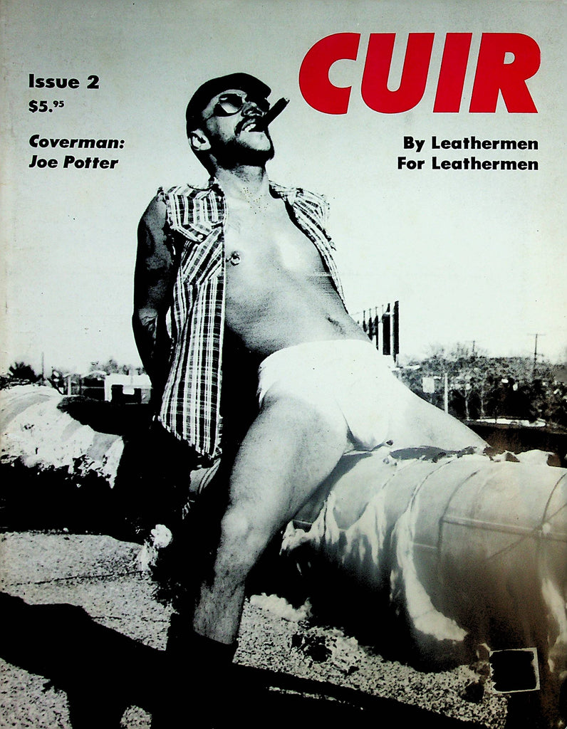 Cuir Gay Magazine  Cover Guy Joe Potter -  By Leather Men For Leather Men  #2  1992   101124lm-p