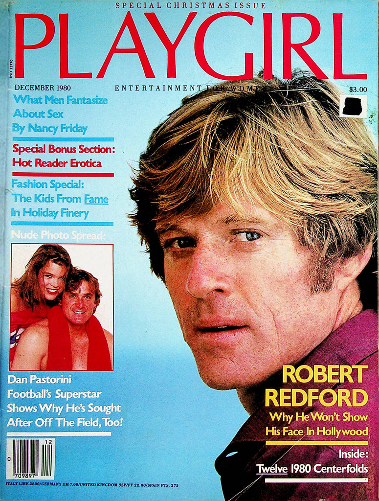 Playgirl Magazine  Robert Redford   December 1980      051023lm-p