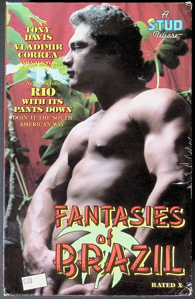 Fantasies Of Brazil Stud Video Gay VHS 102324JKVHS3